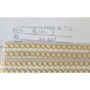 Schumacher 4.875 yd Chambord Four Row Gallion Trim Maze Designer French Luxury